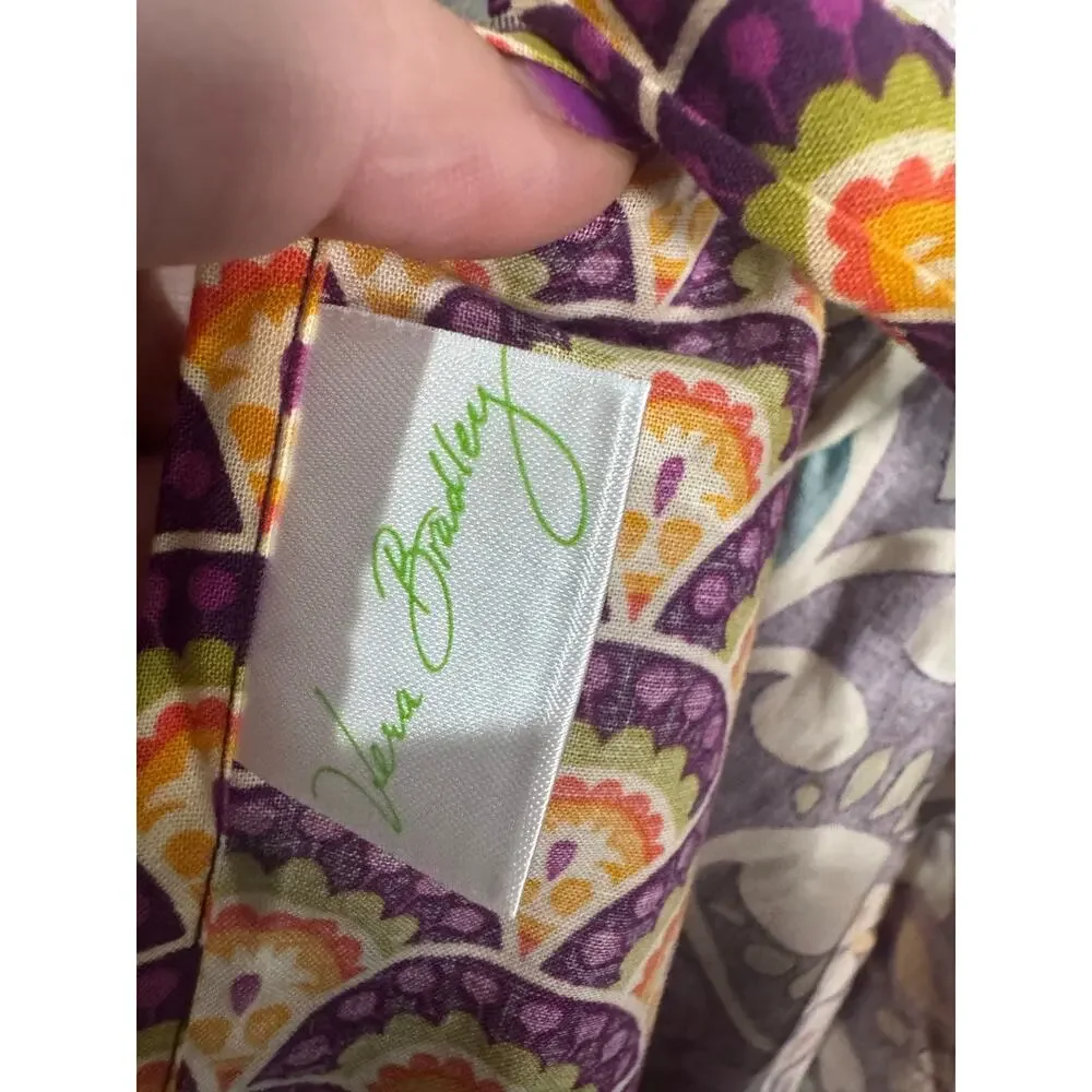 Vera Bradley What's Cooking Half Apron Plum Crazy